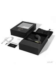 Чёрный перезаряжаемый стимулятор простаты Bruno Black - Lelo - в Электростали купить с доставкой