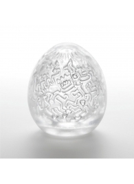 Мастурбатор-яйцо Keith Haring EGG PARTY - Tenga - в Электростали купить с доставкой