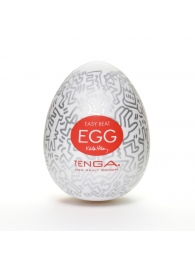 Мастурбатор-яйцо Keith Haring EGG PARTY - Tenga - в Электростали купить с доставкой