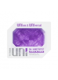 Фиолетовый мастурбатор-стимулятор Tenga Uni Amethyst - Tenga - в Электростали купить с доставкой