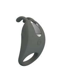 Серое эрекционное кольцо с вибрацией Master Ring - Baile - в Электростали купить с доставкой
