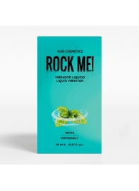 Жидкий вибратор Nuei Rock Me! с ароматом мяты - 20 мл. - Nuei cosmetics - купить с доставкой в Электростали