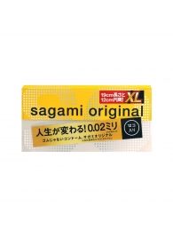 Презервативы увеличенного размера Sagami Original 0.02 XL-size - 12 шт. - Sagami - купить с доставкой в Электростали