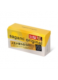 Презервативы увеличенного размера Sagami Original 0.02 XL-size - 12 шт. - Sagami - купить с доставкой в Электростали