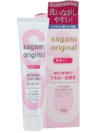 Гель-смазка на водной основе Sagami Original - 60 гр. - Sagami - купить с доставкой в Электростали