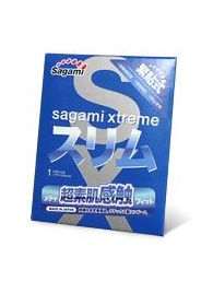 Презерватив Sagami Xtreme FEEL FIT 3D - 1 шт. - Sagami - купить с доставкой в Электростали