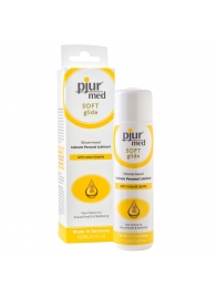 Силиконовый лубрикант с жожоба pjur MED Soft glide - 100 мл. - Pjur - купить с доставкой в Электростали