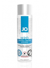 Возбуждающий лубрикант на водной основе JO Personal Lubricant H2O Warming - 120 мл. - System JO - купить с доставкой в Электростали