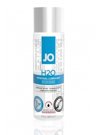 Возбуждающий лубрикант на водной основе JO Personal Lubricant H2O Warming - 60 мл. - System JO - купить с доставкой в Электростали