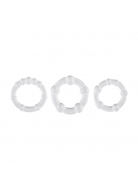 Набор из 3 эрекционных колец Erection Rings Set - Selopa - в Электростали купить с доставкой