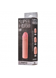 Фаллоудлинитель SUPER HERO Tempter - 16 см. - Lola Games - в Электростали купить с доставкой