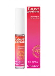 Возбуждающий блеск для губ Love Potion - 8 мл. - Love to Love - купить с доставкой в Электростали
