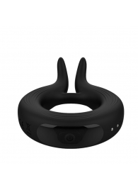 Черное эрекционное кольцо Marry Me Rechargeable Vibrating Cockring - Adrien Lastic - в Электростали купить с доставкой