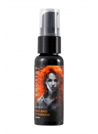 Гель с эффектом вибрации Volcano Of Passion со вкусом вишни - 25 мл. - Erotist Lubricants - купить с доставкой в Электростали