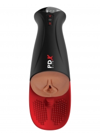 Мастурбатор-вагина в колбе с вибрацией Fuck-O-Matic Pro XL - Pipedream - в Электростали купить с доставкой