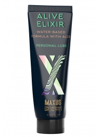 Интимный гель на водной основе MAXUS Alive Elixir - 75 мл. - Maxus - купить с доставкой в Электростали