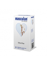 Особо тонкие презервативы Masculan Ultra Fine - 21 шт. - Masculan - купить с доставкой в Электростали
