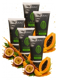 Набор из 5 съедобных лубрикантов JUJU со вкусом тропических фруктов - JuJu - купить с доставкой в Электростали