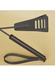 Черный кожаный стек «Сириус» - 60 см. - Sitabella - купить с доставкой в Электростали