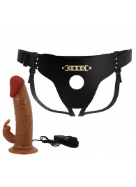 Мужской полый страпон с вибрацией Marion - Baile - купить с доставкой в Электростали