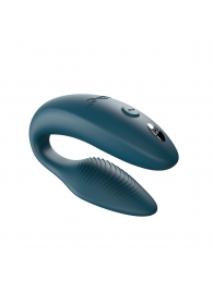 Зеленый вибратор для пар We-Vibe Sync 2 с пультом ДУ - We-vibe купить в Электростали с доставкой в Orgasmix.ru Зеленый вибратор для пар We-Vibe Sync 2 с пультом ДУ - We-vibe