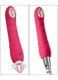 Малиновая насадка на душ с вибрацией Showers to orgasm - 20,1 см. - Orion - купить с доставкой в Электростали