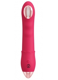 Малиновая насадка на душ с вибрацией Showers to orgasm - 20,1 см. - Orion - купить с доставкой в Электростали