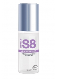 Лубрикант на водной основе S8 Glycerin Free без глицерина - 125 мл. - Stimul8 - купить с доставкой в Электростали