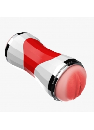 Двусторонний мастурбатор в колбе Power Grip Cup - вагина и ротик - Boys of Toys - в Электростали купить с доставкой