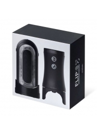 Набор Tenga Flip Zero Electronic Vibrotation: мастурбатор с вибрацией и устройство вращения - Tenga - в Электростали купить с доставкой