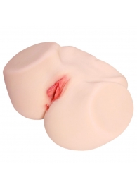 Мастурбатор-полуторс с двойным слоем материала и вибрацией Jenny Onahole Real Vagina - KOKOS - в Электростали купить с доставкой