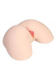 Мастурбатор-полуторс с двойным слоем материала и вибрацией Jenny Onahole Real Hips - KOKOS - в Электростали купить с доставкой