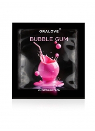 Саше съедобной оральной смазки OraLove с ароматом бабл-гам - 3 гр. - Биоритм - купить с доставкой в Электростали