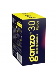 Ароматизированные презервативы Ganzo Juice - 30 шт. - Ganzo - купить с доставкой в Электростали
