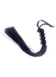 Черная силиконовая плеть - 37 см. - Boys of Toys - купить с доставкой в Электростали