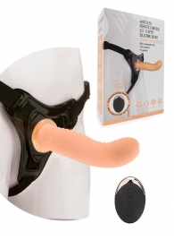 Женский вибрострапон со съемной насадкой и пультом ДУ - Erokay - купить с доставкой в Электростали