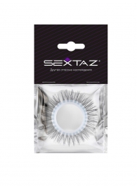 Круглое эрекционное кольцо с длинными «ресничками» - Sextaz - в Электростали купить с доставкой