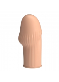 Телесная насадка на пенис Huel - 9 см. - Baile - в Электростали купить с доставкой