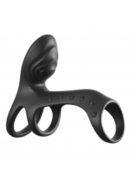 Черная насадка на пенис Ultimate Couples Cage Pro - Pipedream - в Электростали купить с доставкой