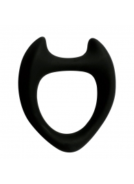 Черное эрекционное кольцо с рожками Wooomy Toro M - Adrien Lastic - в Электростали купить с доставкой