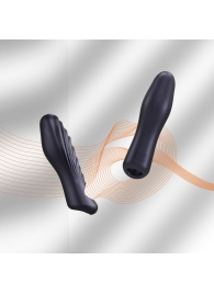 Сливовая силиконовая насадка на пенис с подхватом Manwan Ryzer - Manwan - в Электростали купить с доставкой