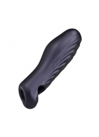 Сливовая силиконовая насадка на пенис с подхватом Manwan Ryzer - Manwan - в Электростали купить с доставкой