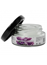 Массажная свеча «Сирень» - 50 мл. - SGAN - купить с доставкой в Электростали