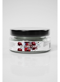 Массажная свеча «Спелая вишня» - 50 мл. - SGAN - купить с доставкой в Электростали