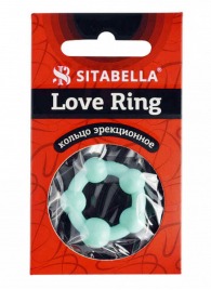 Цветное эрекционное кольцо с 5 бусинами Love Ring - Sitabella - в Электростали купить с доставкой