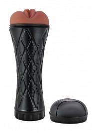 Коричневый мастурбатор-вагина Marly - Dream Toys - в Электростали купить с доставкой