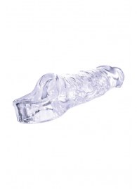 Прозрачная насадка-удлинитель Length Enhancer с подхватом - 16 см. - NMC - в Электростали купить с доставкой