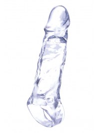 Прозрачная насадка-удлинитель Length Enhancer с подхватом - 16 см. - NMC - в Электростали купить с доставкой