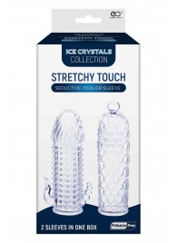 Набор из 2 прозрачных насадок на член Seductive Tickler Sleeves Set - NMC - в Электростали купить с доставкой