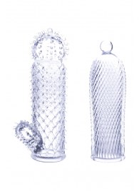 Набор из 2 прозрачных насадок на член Seductive Tickler Sleeves - NMC - в Электростали купить с доставкой